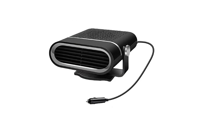 Portable 12V Car Heater - Black or White