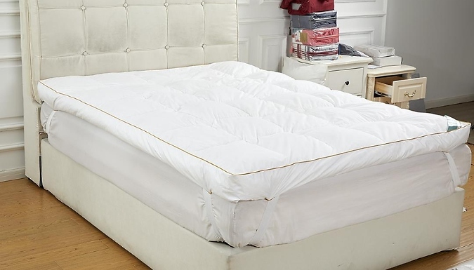 12.5cm Goose Feather & Down Mattress Enhancer - 5 Sizes