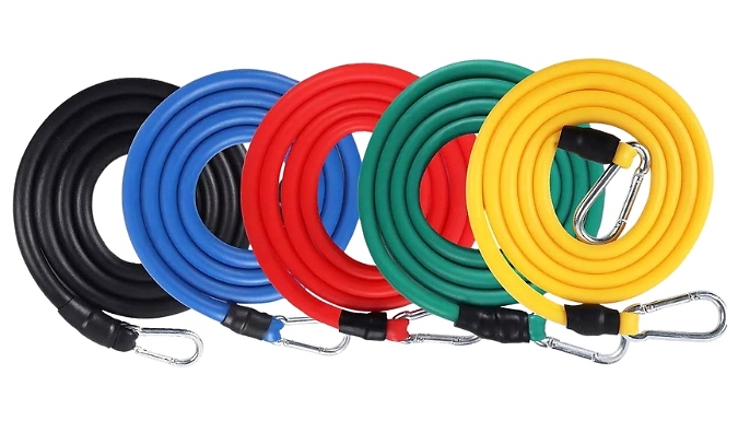 12-Pieces Resistance Bands Set