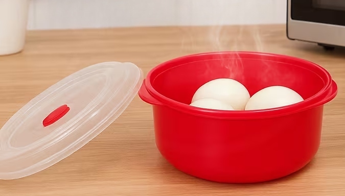 3-Pack of Microwaveable Egg Cookers