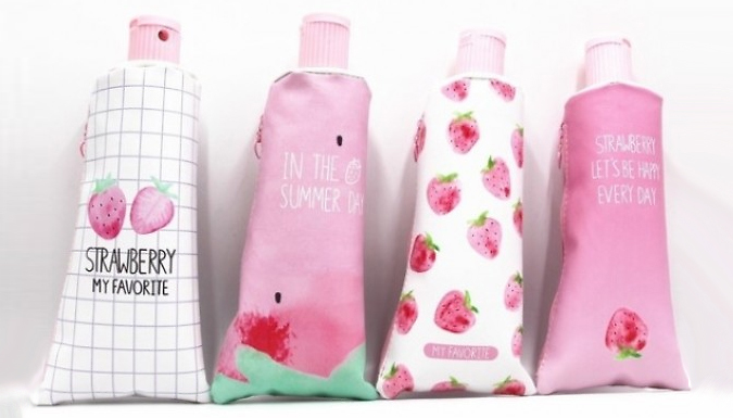 Supertrendinuk Cute Toothpaste-Shaped Pencil Case With Sharpener - 4 Options