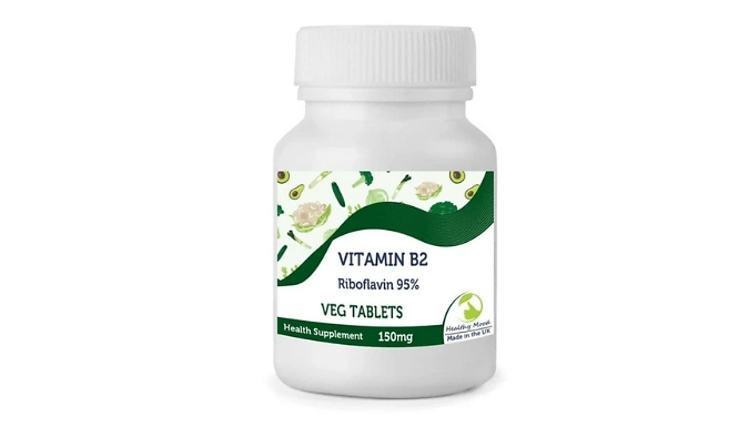 Healthy Skin & Energy Boosting Vitamin B2 Tablets