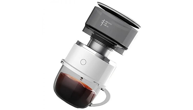 Mini Portable Stainless Steel Coffee Machine