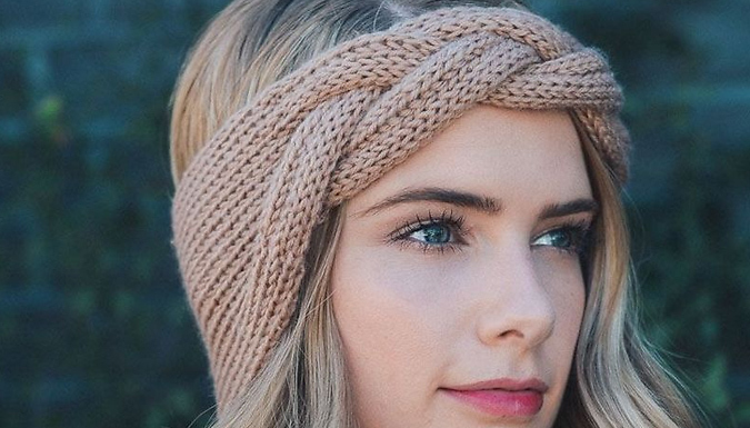 Knitted Ear Warmer Headband - 5 Colours