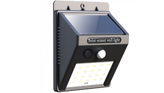 1, 2 or 4 Solar Motion-Sensor Waterproof Security Lights