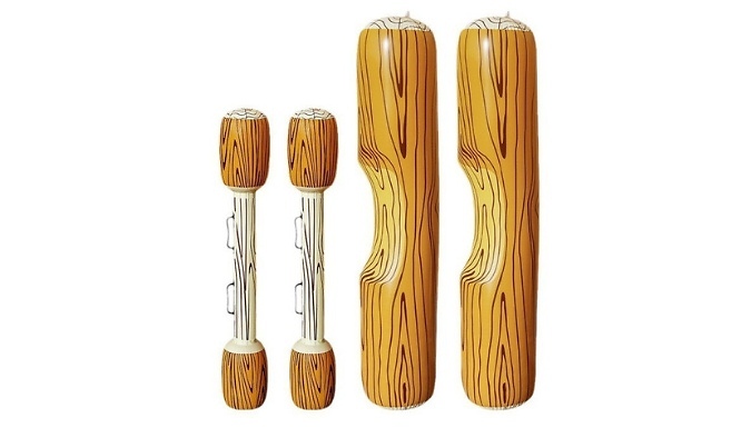 Inflatable Log Water Battle Sticks