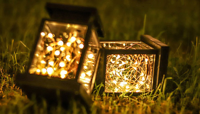 LED Decorative Lantern Solar-Powered Light - 3 Styles