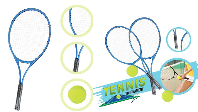 Junior Tennis Set with 2 Rackets