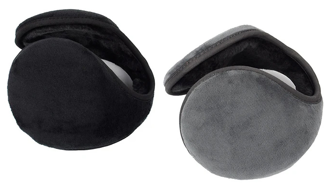 Unisex Cosy Fleece Winter Earmuffs - 4 Colours