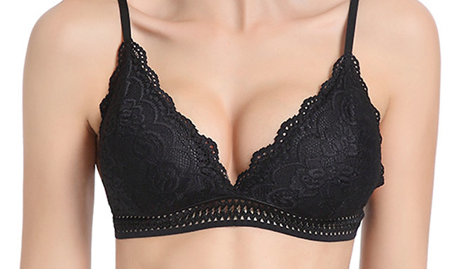 Non-Wired Lace Padded Bra - 4 Colours