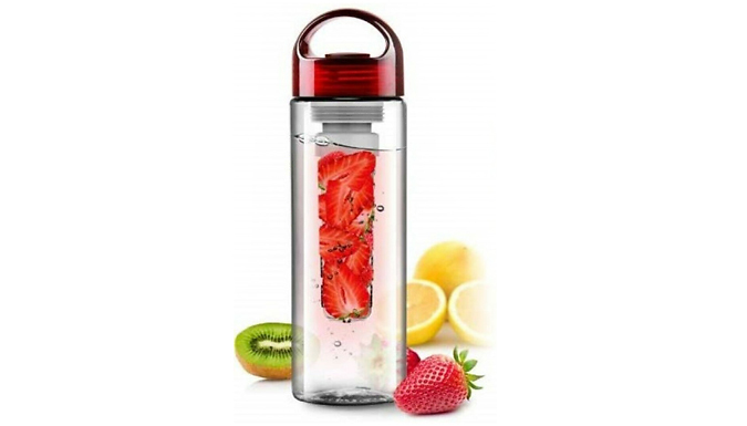 700ml Fruit-Infusing Water Bottle - 3 Colours