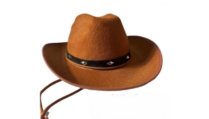 Western Studded Cowboy Hat - 4 Colours