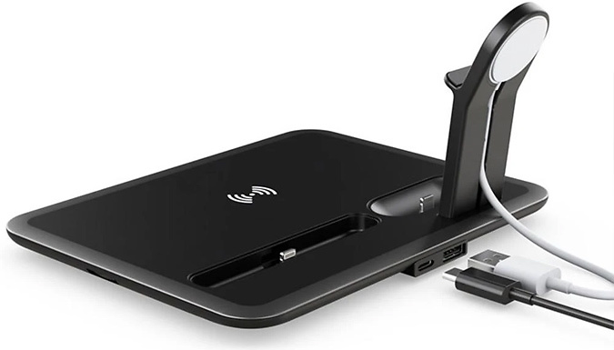 Wireless 4-in-1 Fast Charging Station