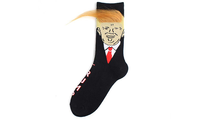 Novelty Donald Trump Socks - 3 Colours