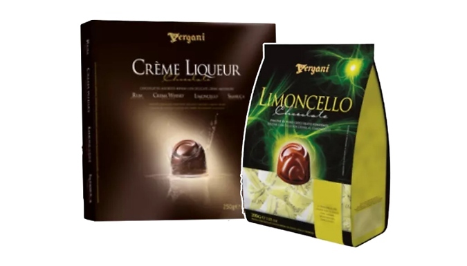 Limoncello & Creme Liqueur Chocolate Gift Set