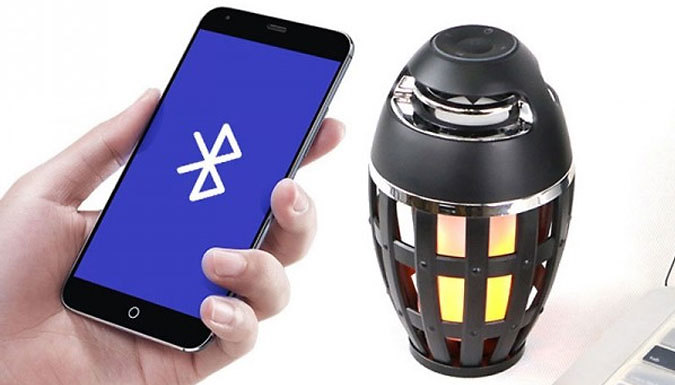 LED Flame Smart Speaker - Bluetooth 5.0