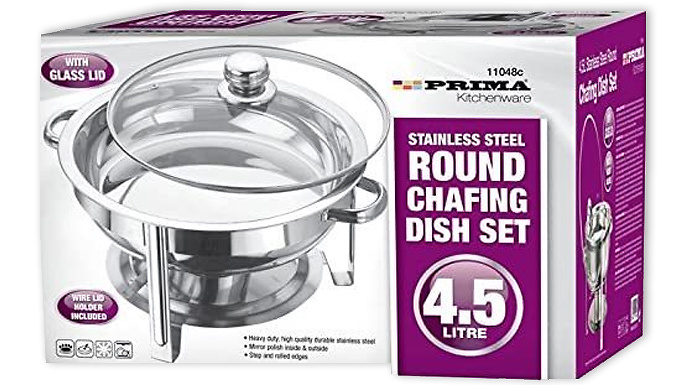 4.5 LTR Stainless Steel Chafing Dish