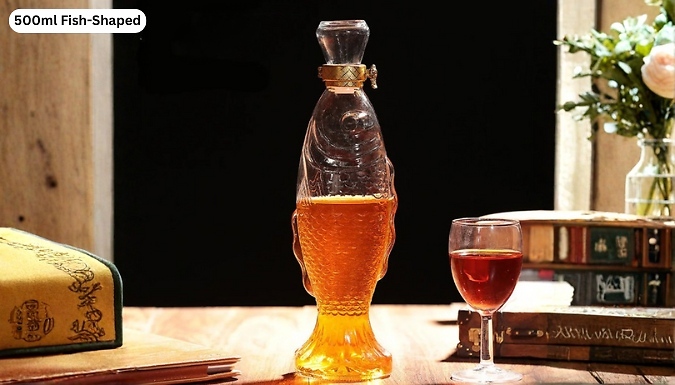 Glass Whiskey Decanter Collection - 17 Designs!