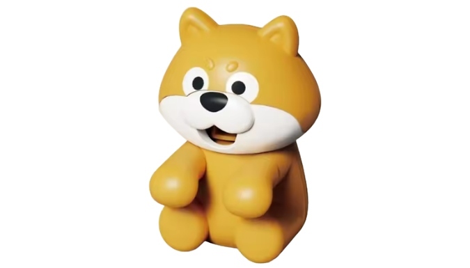 Cute Puppy Mini Handheld & Cup Hanging Fan