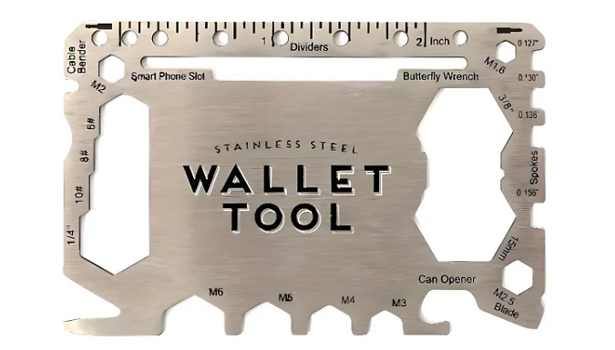 13-in-1 Multi-Purpose Wallet Tool - Buy 1, 2 or 3!