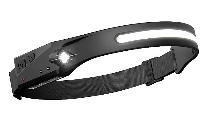 Go Groopie Home Season Goodyear LED Rechargeable Head Torch