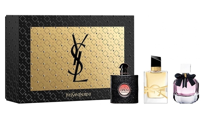 Yves Saint Laurent 3 Piece Fragrance Gift Set