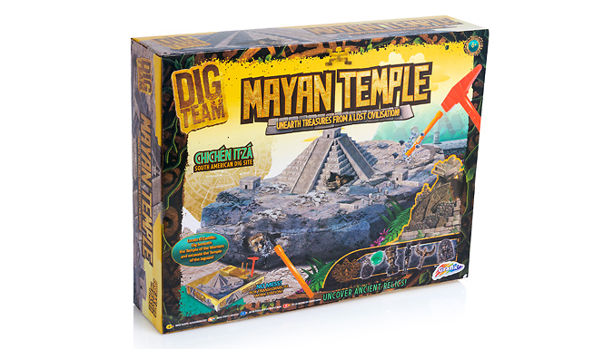 Dig Team Mayan Temple Archaeology Kit