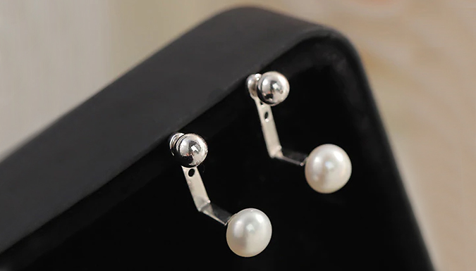 Sterling Silver Fresh Water Pearl Earrings