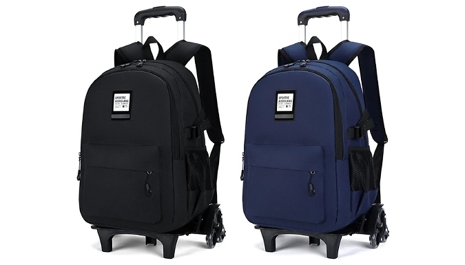 Large Capacity Roller Suitcase Backpack - 2 Colours!