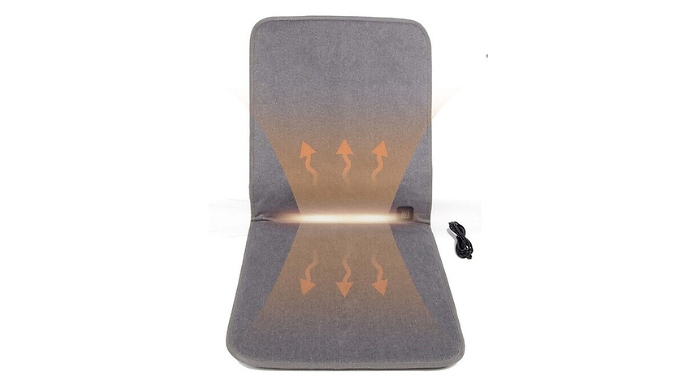 USB Heated Seat Cushion - Optional Back Cushion!