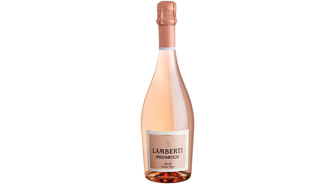 6 Bottles of Lamberti Prosecco Rosè Extra Dry 75cl