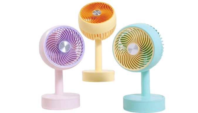 Mini Portable Rechargeable Fan - 4 Colours