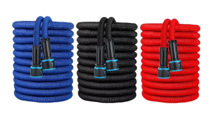 Expandable Flexible Water Hose - 4 Sizes, 3 Colours!