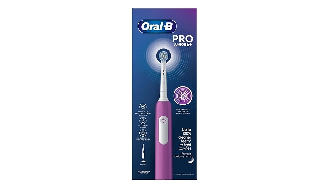 Oral-B Pro Junior Rechargeable Electric Toothbrush - 2 Colours