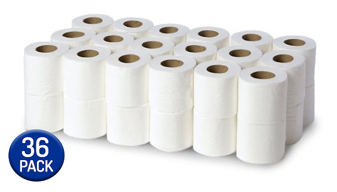 36-Pack of 2-Ply Toilet Roll