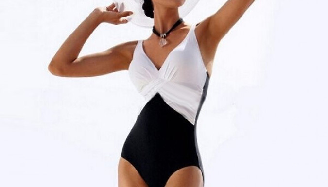 Block Colour Swimsuit - 6 Colours & 6 Sizes