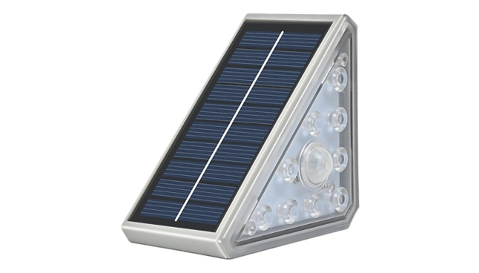 Outdoor Waterproof Solar Step Light - 2 Modes, 2 Colours!