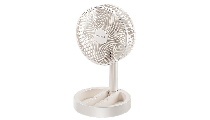 3 Speed Mini USB Desk Fan - 1 or 2-Pack!