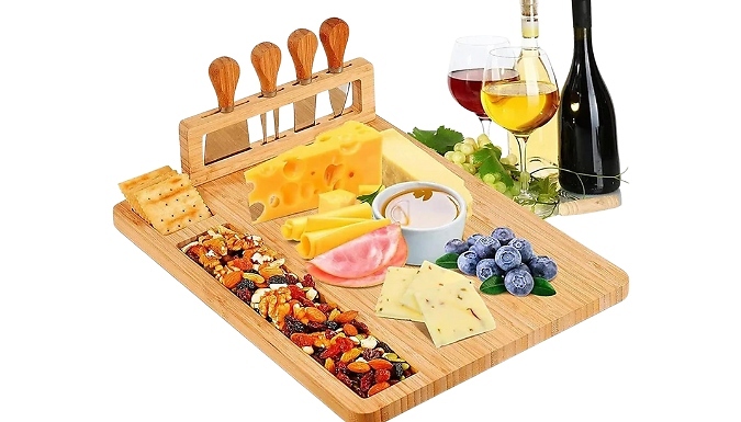 6-piece Cheese Board And Knife Set