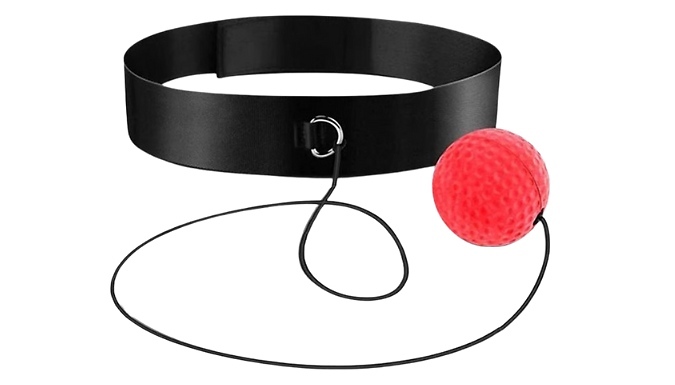 Head-Mounted Boxing Training Reaction Ball - 2 Colours