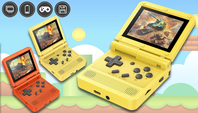 HD Mini-Handheld Game Console - 2 Colours