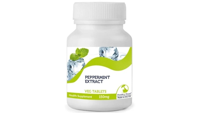 Digestive Aid Peppermint Extract Tablets