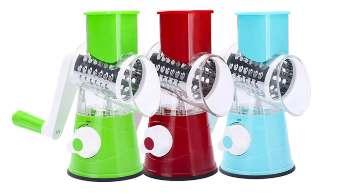 Multifunction Round Turning Vegetable Cutter - 3 Colours