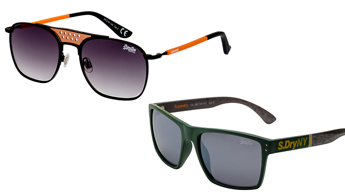 Men's Superdry Designer Sunglasses - 2 Designs from Go Groopie IE