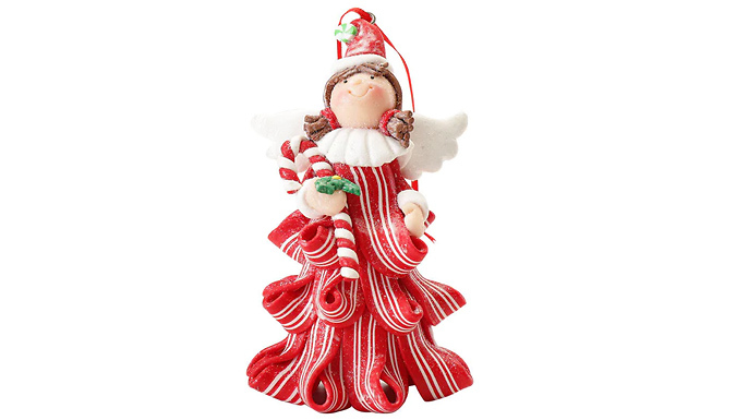 1 or 3 Festive Christmas Tree Ornaments - 3 Designs