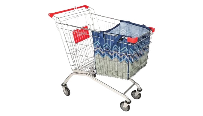 2-Pack of Shopping Trolley Bags