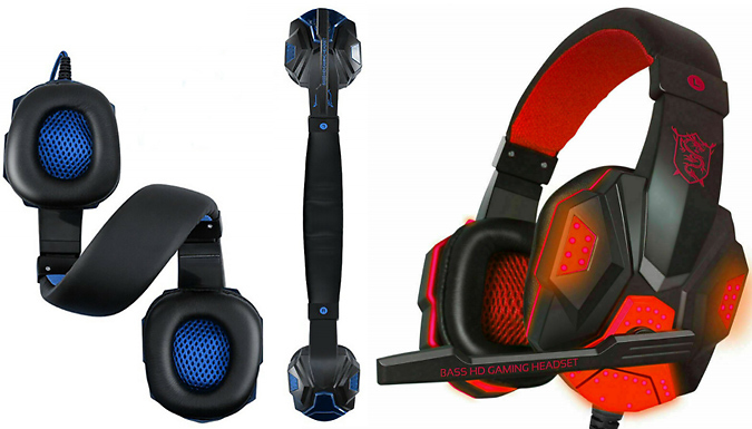 PC Gaming Headset - 3 Colours