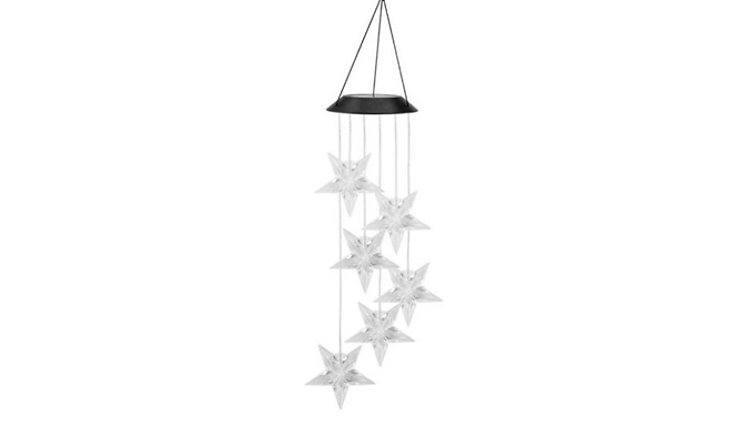 Solar Wind Chime Light - 2 Shapes