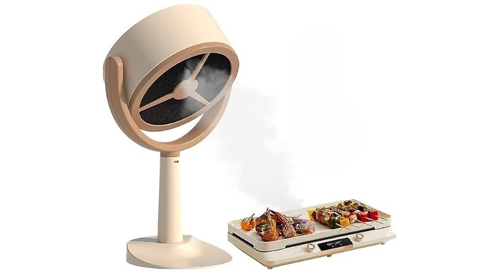 Portable Mini Range Hood with Optional Extra Filters - Plug In or Rechargeable!