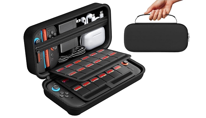 Switch 2 Compatible Accessory Storage Bag - 2 Options!